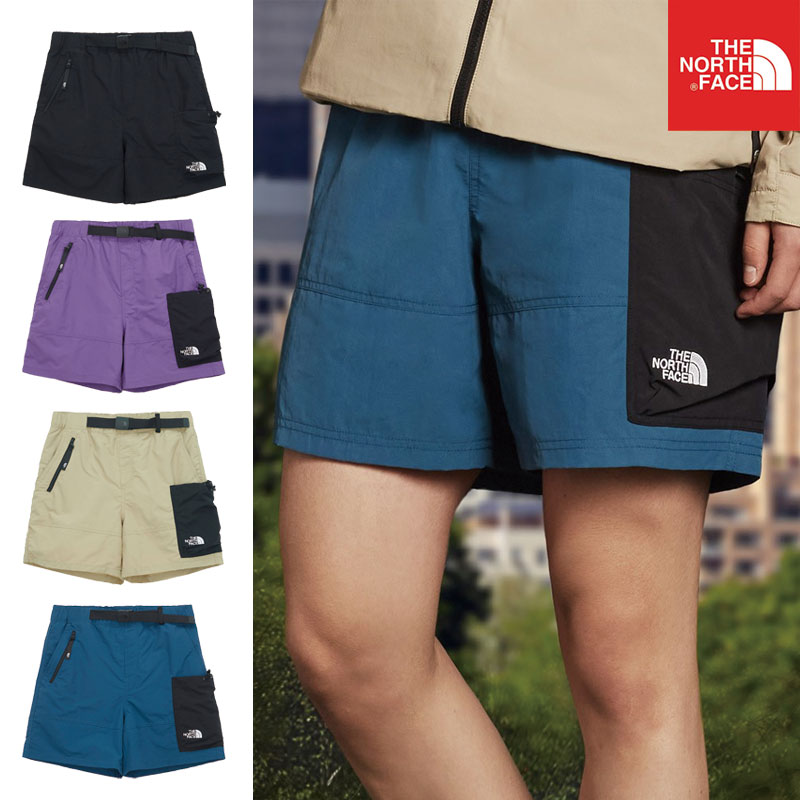 [THE NORTH FACE] STEEP SHORTS NS6NM02 ノースフェイ ス パンツ 半ズボン レディース メンズ 韓国ファッション