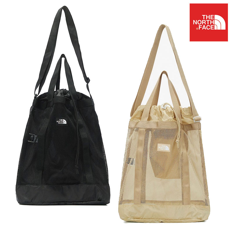 [THE NORTH FACE] LIGHT MESH TOTE NN2PM13 ノースフェイス ショルダーバッグ ベーシック クロスバッグ 男女共用 スーツケース