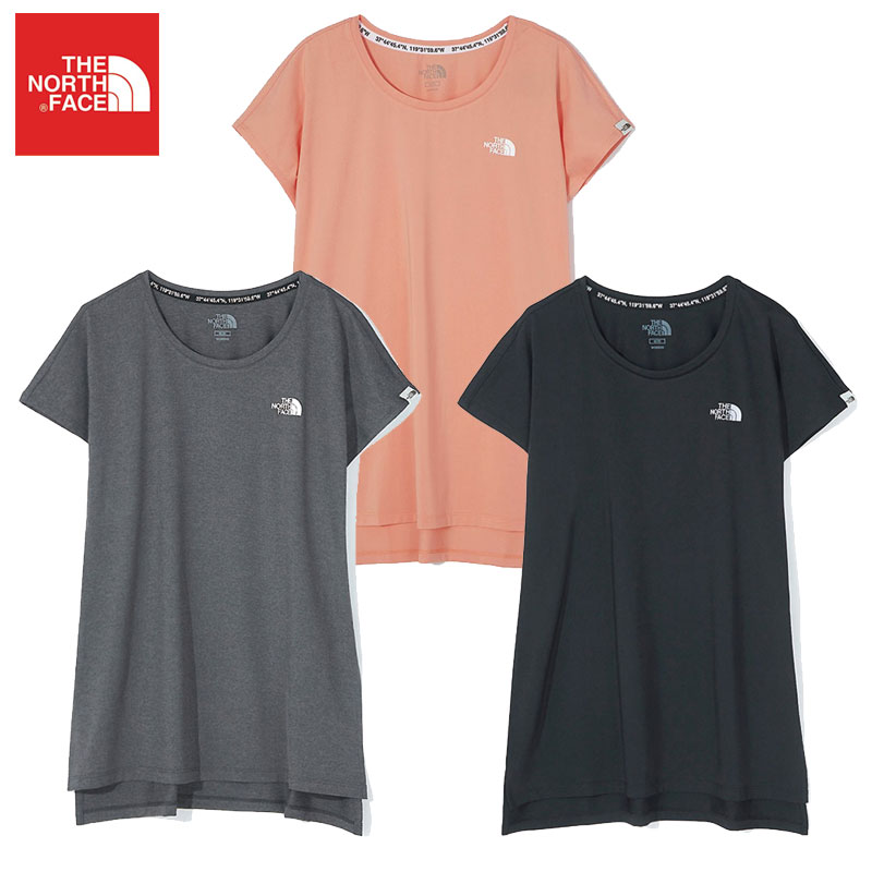 [THE NORTH FACE] W LINDEN S/S R/TEE NT7UM31 ノースフェイス 半袖 Tシャツ 韓国ファッション