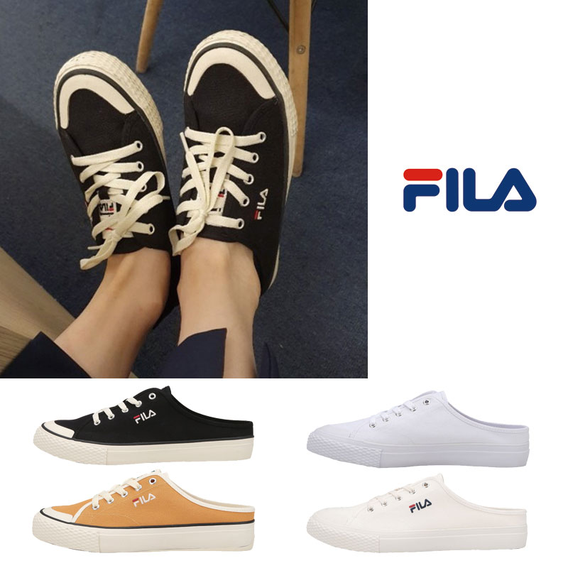 [FILA] Classic Kicks B Mule Lace 1XM00973 フィラ スニーカー シューズ 白 レディース メンズ 韓国ファッション