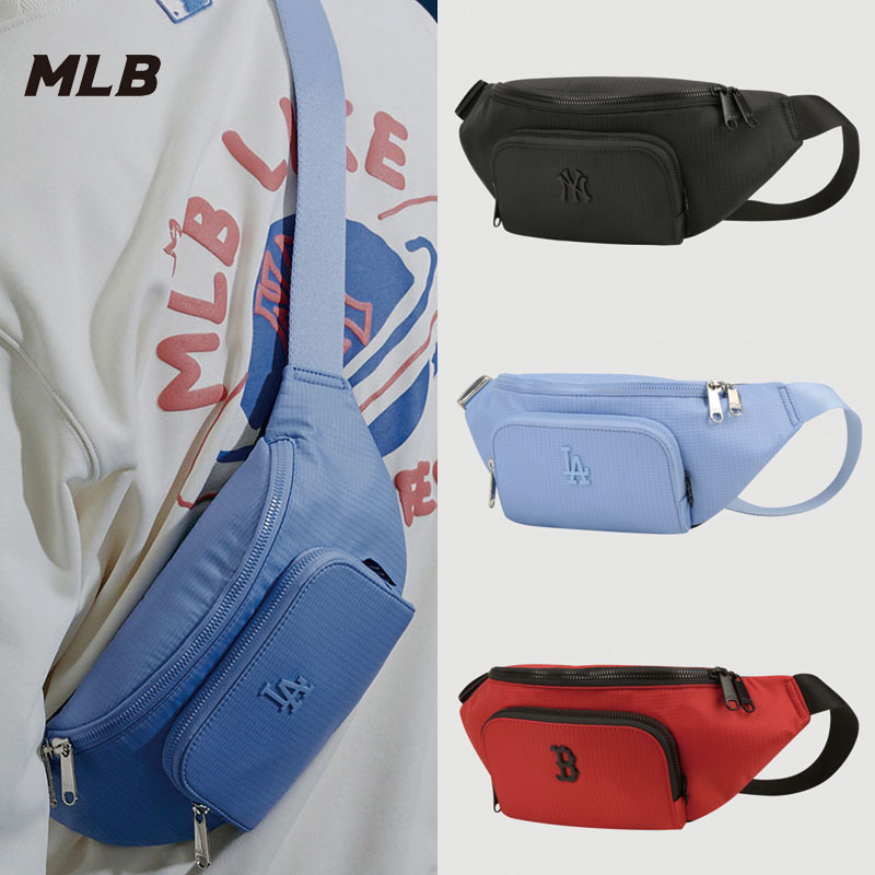 [MLB Korea] RIPSTOP NYLON HIP SACK 32BGCI111 エムエルビー ボディーバック レディース メンズ 韓国ファッション