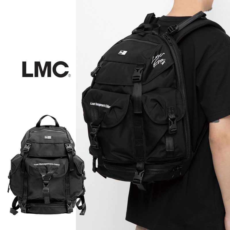 [LMC] LMC X NEW ERA FN ACC UTILITY PACK black エルエムシー リュック レディース メンズ