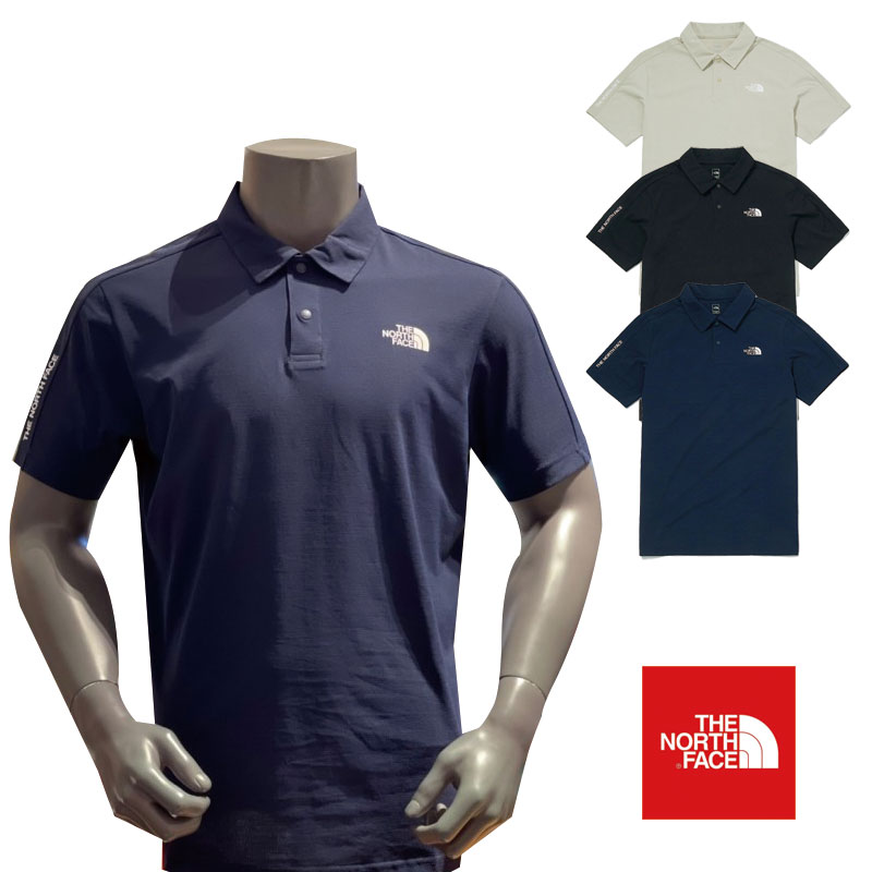 [THE NORTH FACE] NT7PM03 COMFORT RELEASE S/S POLO ノースフェイス 半袖 Tシャツ レディース メンズ 韓国ファッション