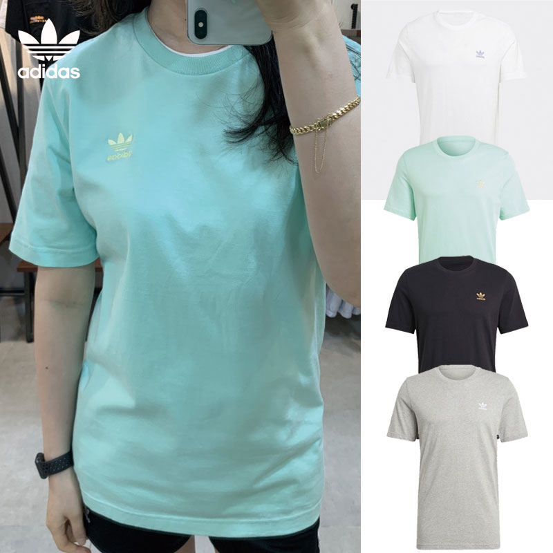 [ADIDAS] ESSENTIAL TEE アディダス 半袖 Tシャツ レディース メンズ 韓国ファッション